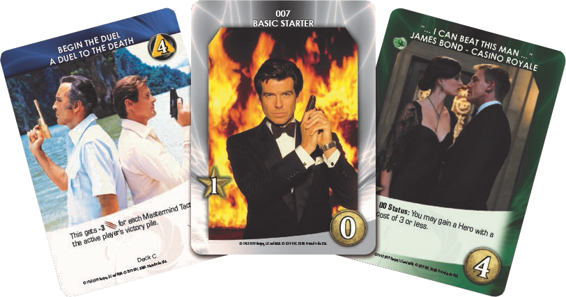 Legendary James Bond cards