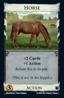 Dominion: Menagerie Horse card