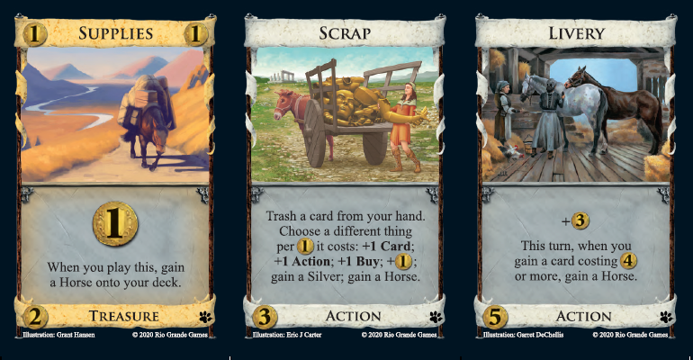 Dominion: Menagerie Horse cards