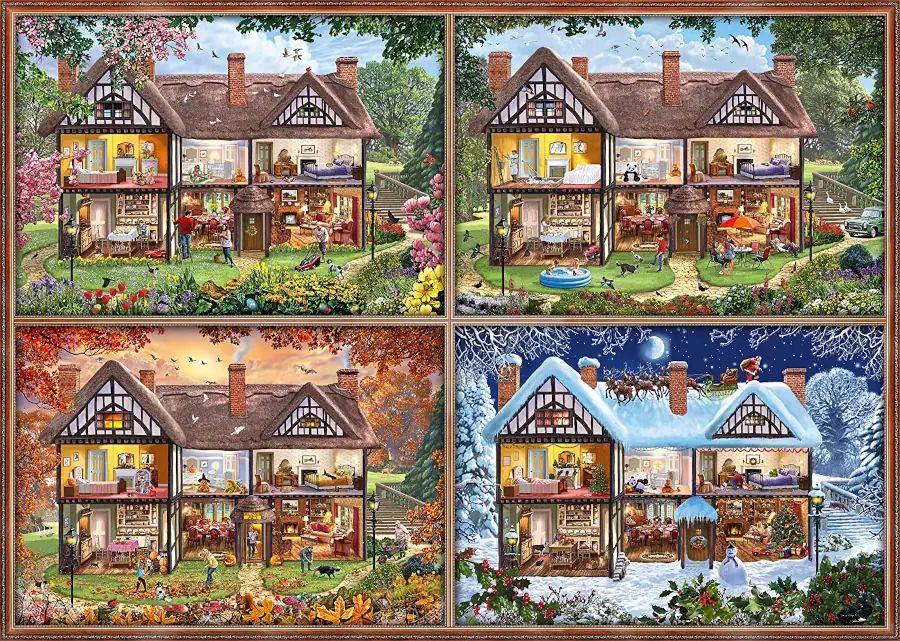 Schmidt puzzle: Four seasons