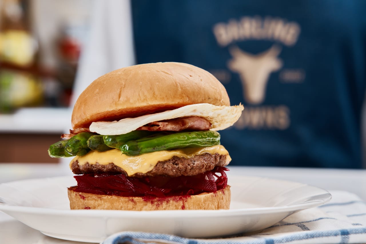 Australian-Style Wagyu Burger