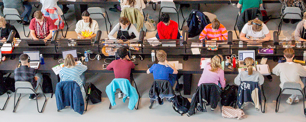 Students in classroom