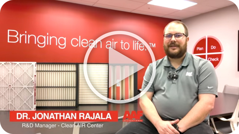 AAF video: electrostatic versus mechanical filters