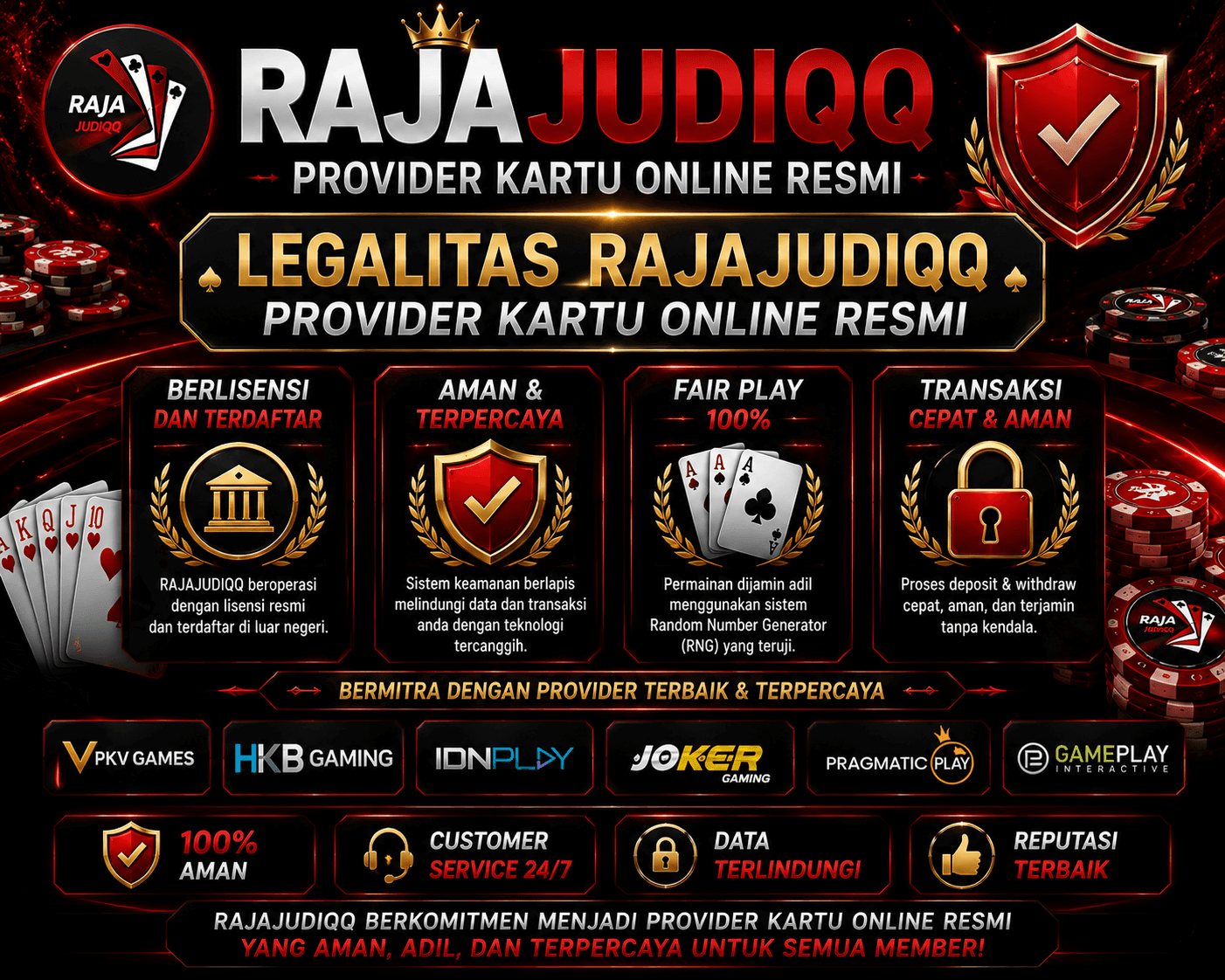 Ilustrasi informasi provider kartu online