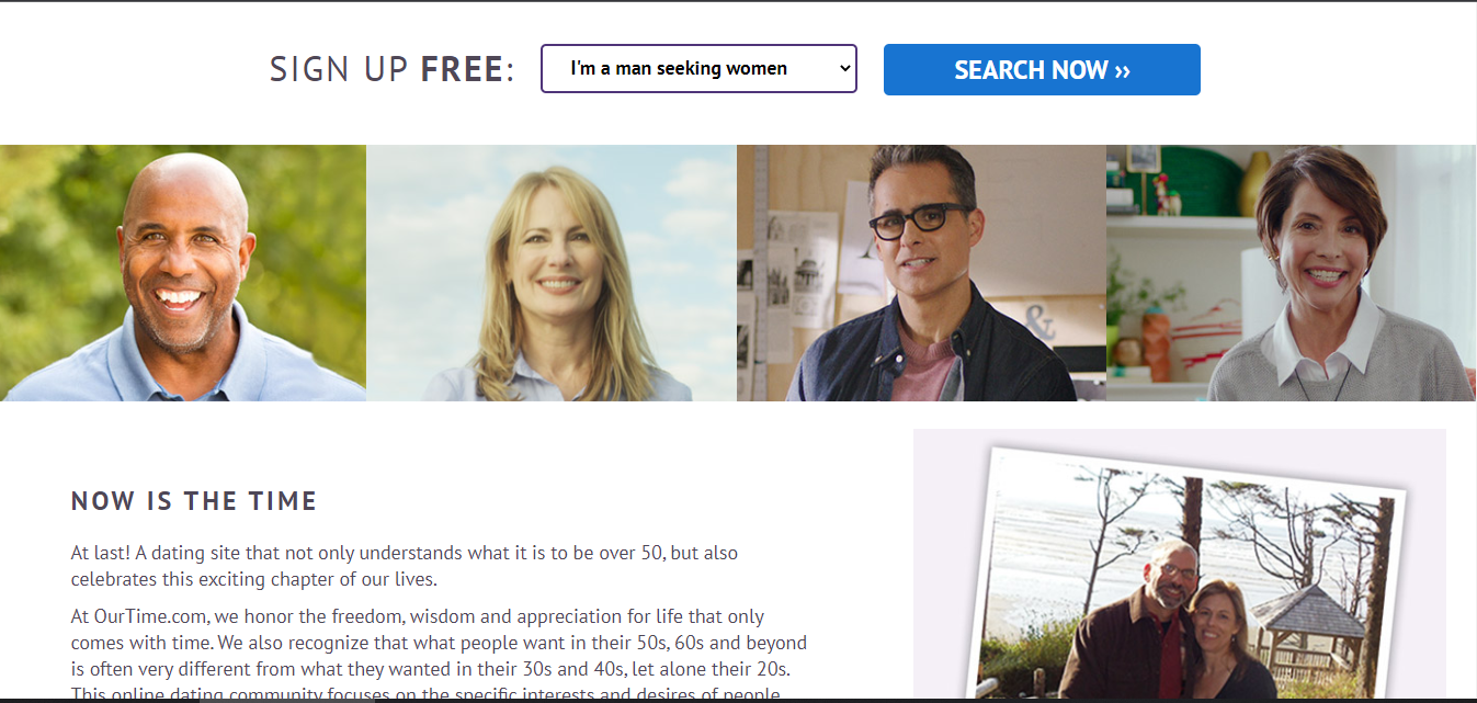 Dating Website for Single Parents_OurTime