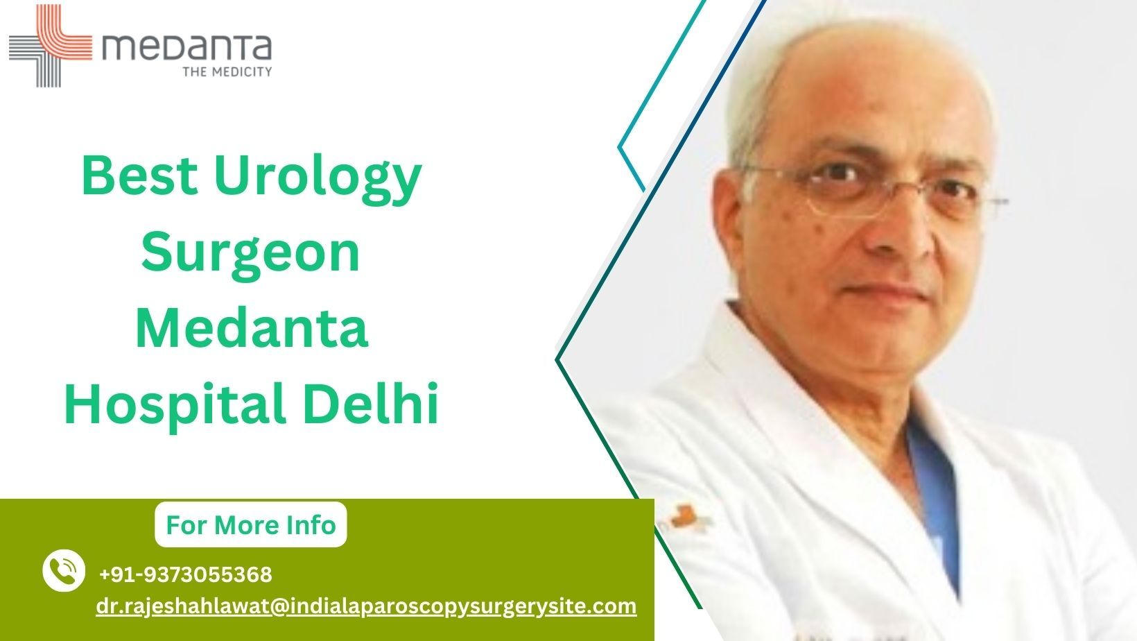 Best Urology Surgeon Medanta Hospital Delhi