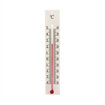 Innetermometer, Plexi, 12.5x2.5cm