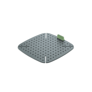 Silikonmatte til airfryer - Grå