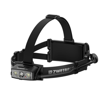 Hodelykt ZB11H, 2.500 lm, Li-ion 2x21700, oppladbar