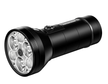 Lykt ZB19T, 10.000 lm, Li-ion 3x21700, oppladbar