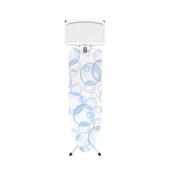 Strykebrett med strykejernholder, PerfectFlow, Str. B (124x38cm) - Bubbles