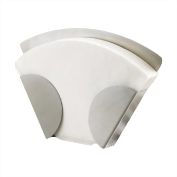 Kaffefilterholder i rustfritt stål, Vegghengt