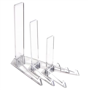 Tallerkenstativ i akryl, 12cm