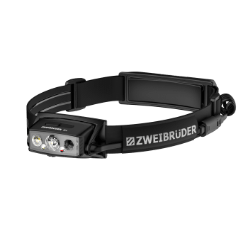 Hodelykt ZB9H,  2000 lm, Li-ion 21700, oppladbar