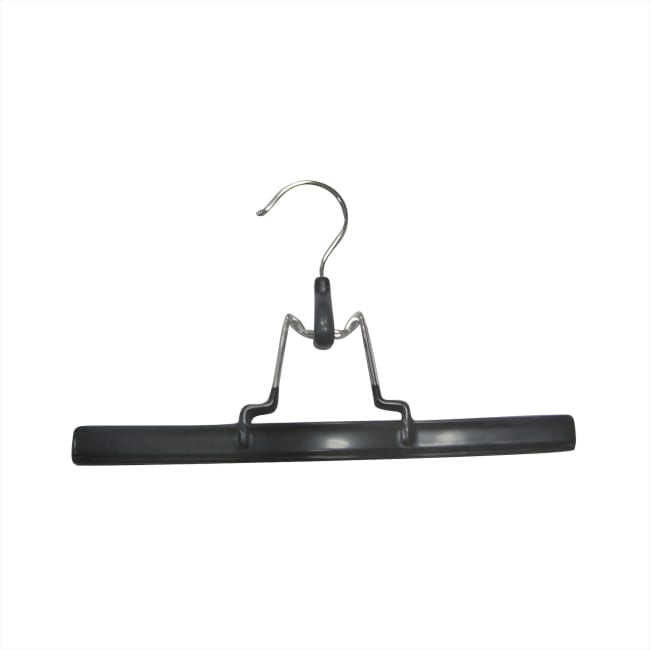 Buksehenger/skjørtehenger, m/antiskli - Svart