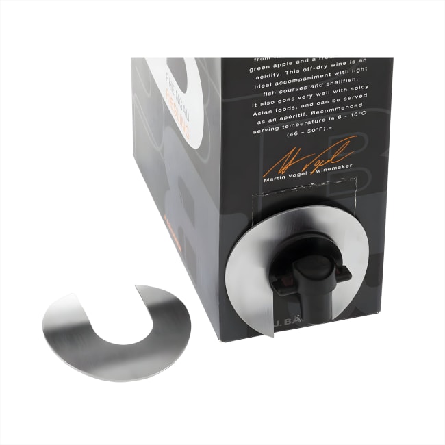 Kranholder i rustfritt stål til Bag-in-Box