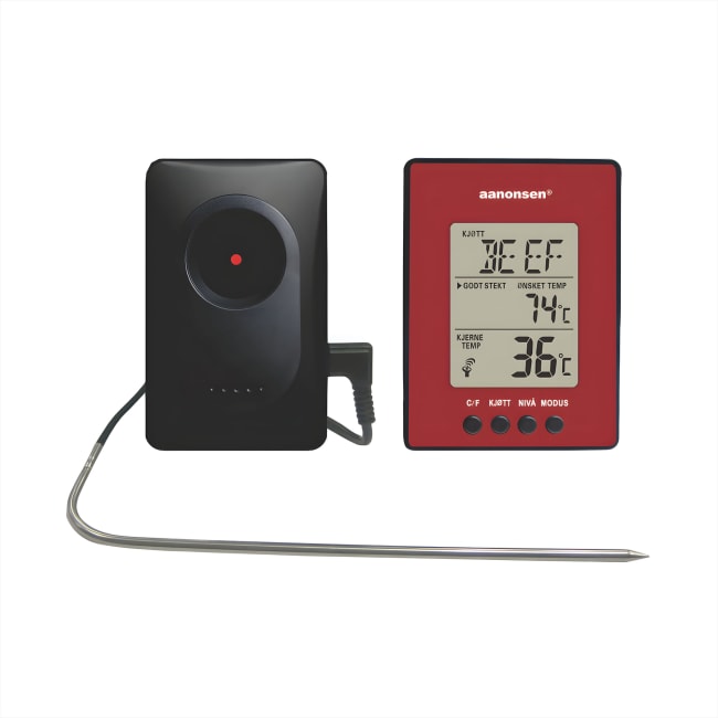 Steketermometer - Rød