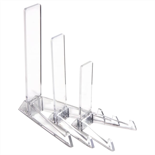 Tallerkenstativ i akryl, 12cm