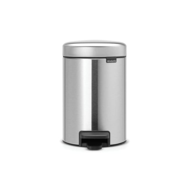 NewIcon pedalbøtte, 3L - Matt Steel