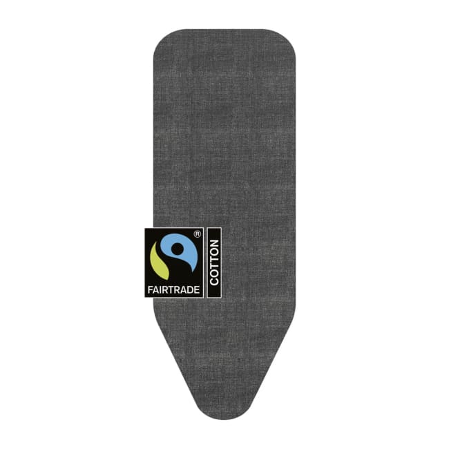 Strykebrettrekk med foring, Str. C (124x45cm, 8mm skum) - Denim Black