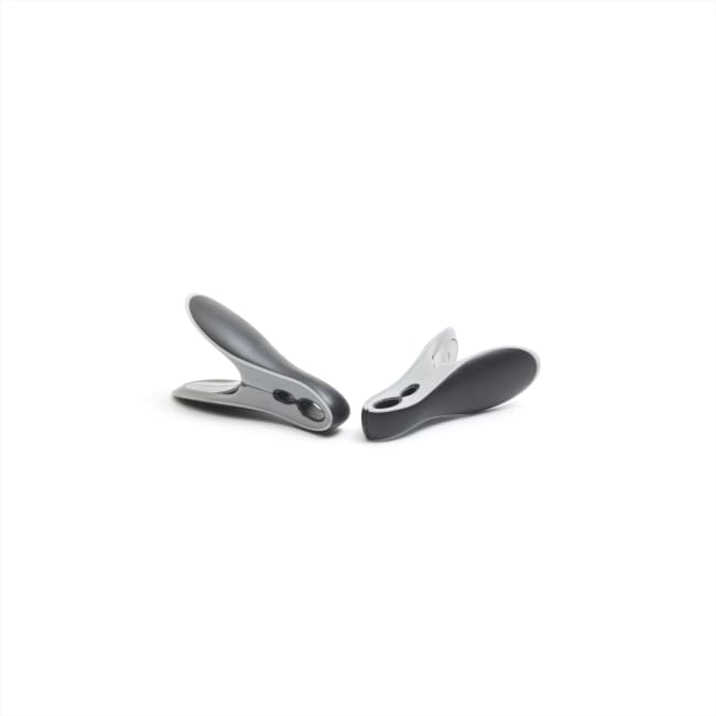 Klesklyper "Smart pegs" - 8 stk - Black / Grey