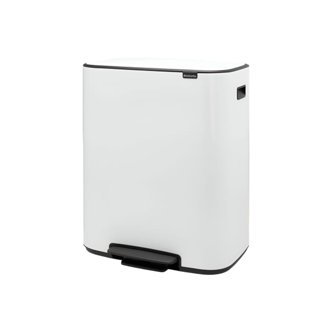 Bo Pedalbøtte, 2 x 30L - White