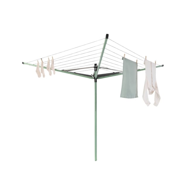 Lift-O-Matic Roterende Tørkestativ, 50m - Leaf Green
