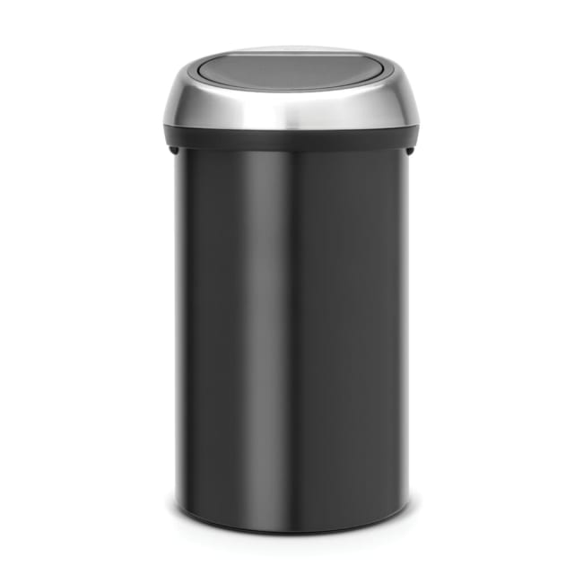 Touch Bin Søppelbøtte, 60L - Matt Black