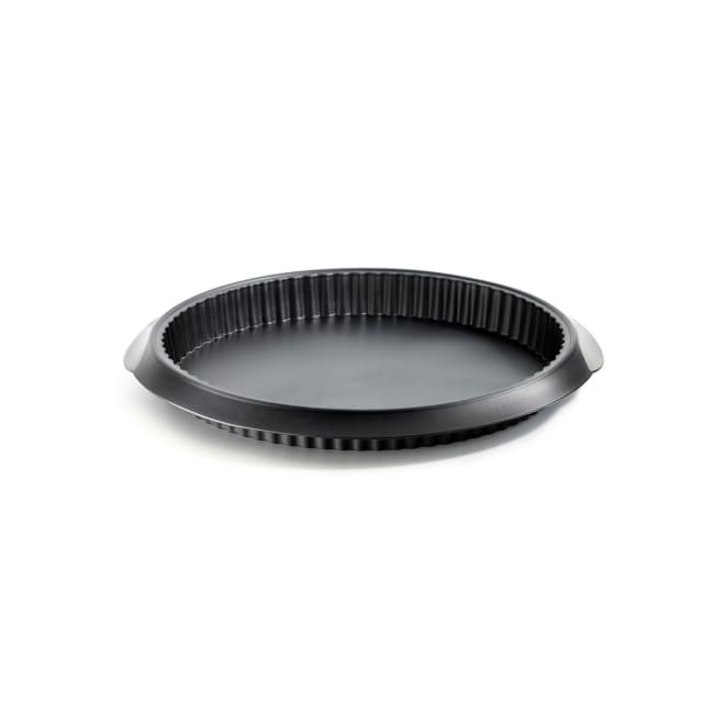 Quicheform i silikon, Ø28cm - Svart