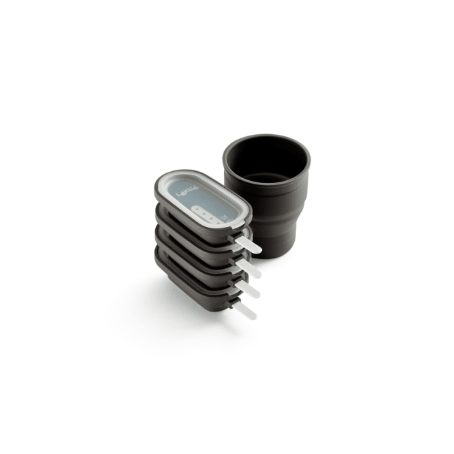 Iskremformer i silikon - Brun