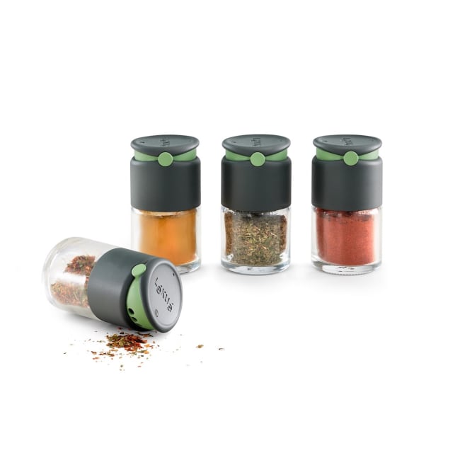 Krydderbøssesett - 4stk - Grå