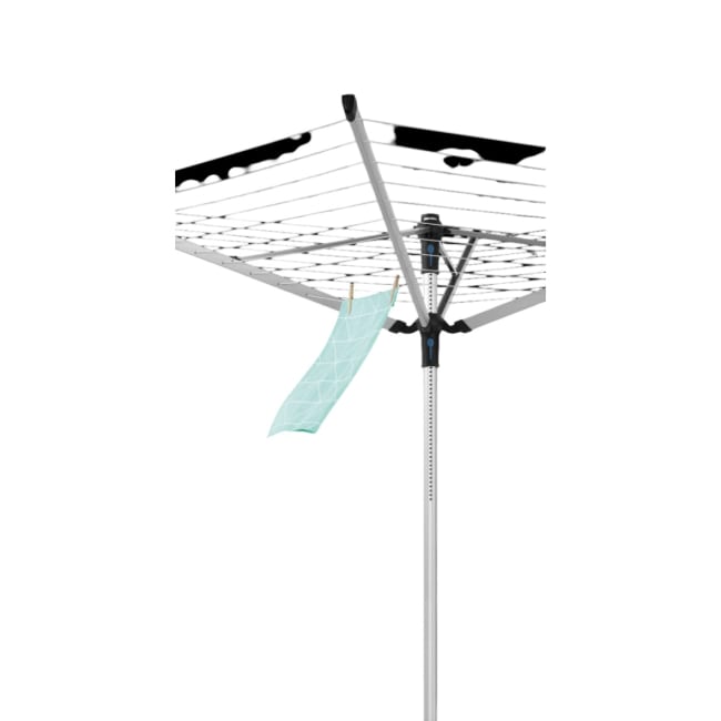 Lift-O-Matic Advance Roterende Tørkestativ, 50m - Metallic Grey