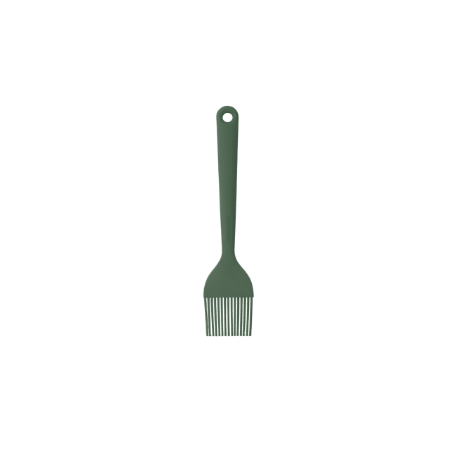 TASTY+ Bakepensel i Silikon - Fir Green