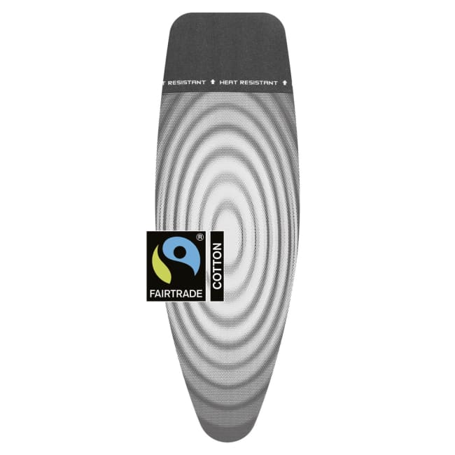 Strykebrettrekk med foring, Str. D (135x45cm, 8mm skum) - Titan Oval