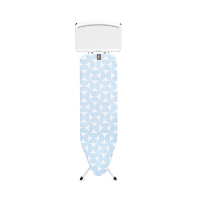 Strykebrett med strykejernholder, Str. B (124x38cm) - Fresh Breeze