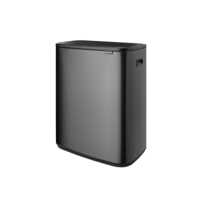 Bo Touch Bin Sorteringsbøtte, 2 x 30L - Confident Grey