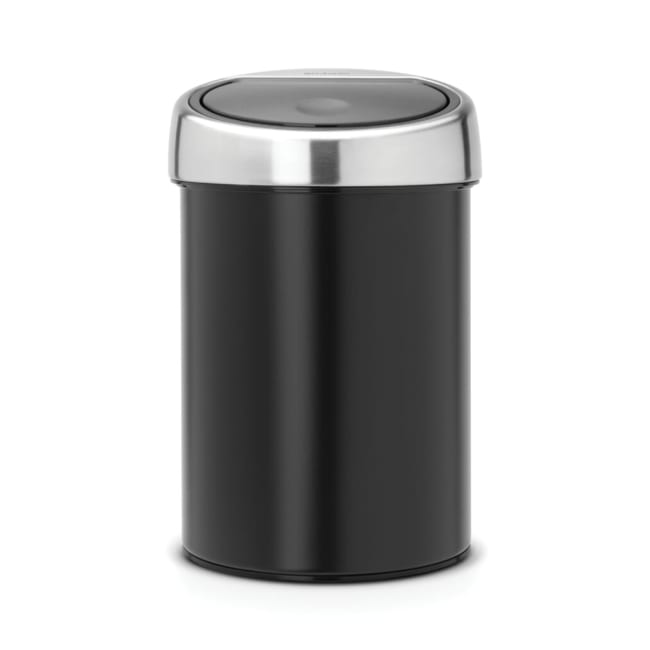 Touch Bin Søppelbøtte, 3L - Matt Black