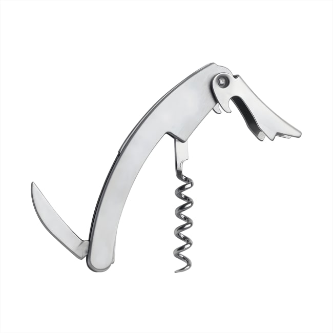 Vinåpner (Kelner/sommelierkniv) i rustfritt stål, Kraftig