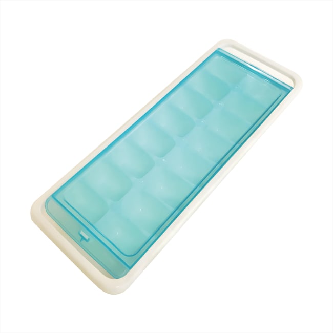 Isbitbrett med lokk, 16 isbiter - 16isbiter - Turkis