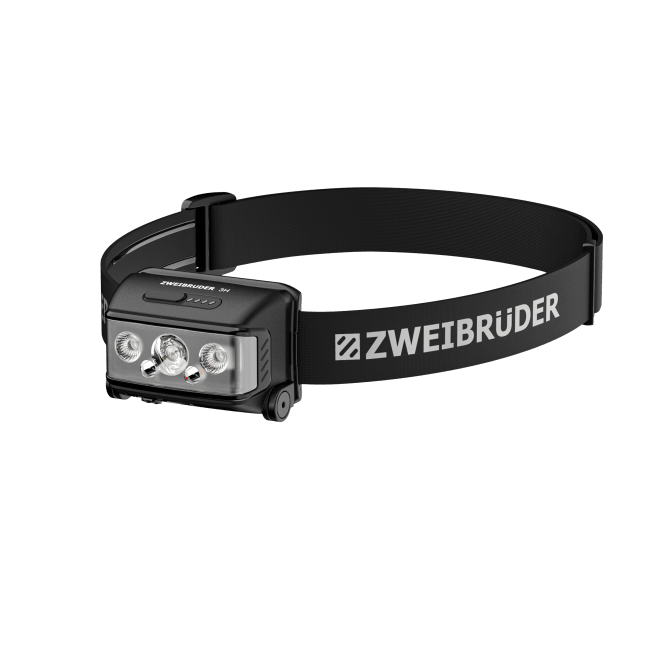 Hodelykt ZB3H, 600 lm, Li-Po 2000mAh, oppladbar