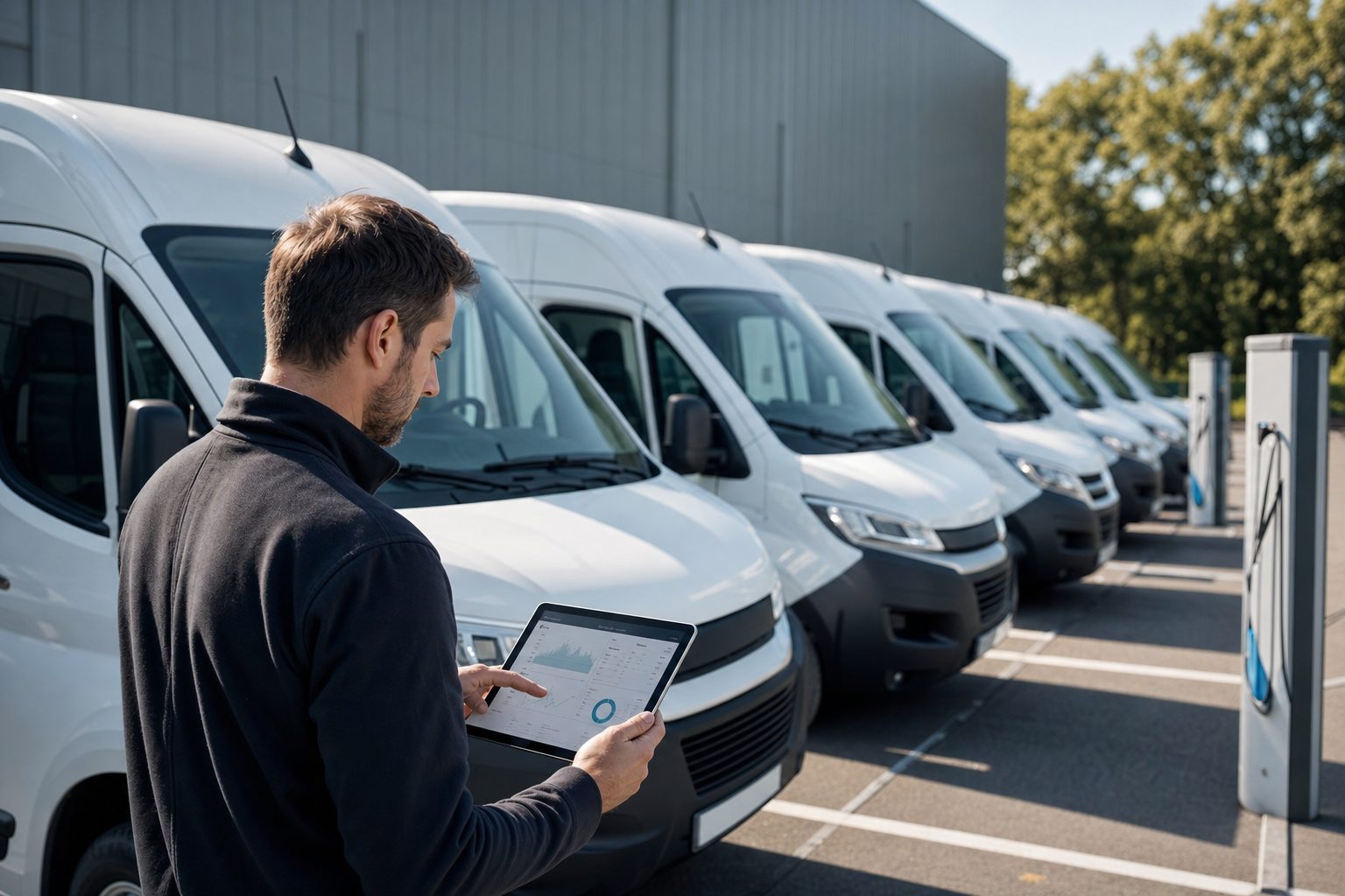 Réduire les coûts d'une flotte électrique via la télématique