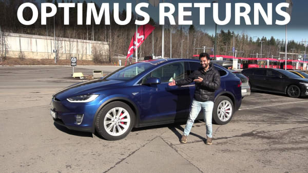 EV Hub inspecting Optimus Prime 2016 Tesla Model X P90DL after 390k km part 1