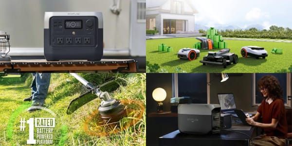 Day 2 Spring Sale Green Deals – Amazon EcoFlow power stations 53% off + flash sale, Segway Navimow expanded sale, EGO tools, more