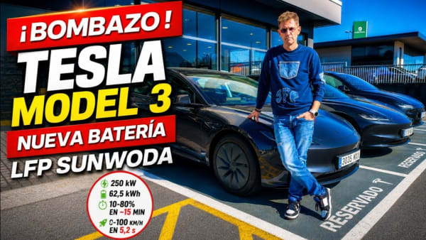 💥 “¡BOMBAZO de Tesla! Nuevo Model 3 con batería LFP 🔋más rápida y MÁS capaz”