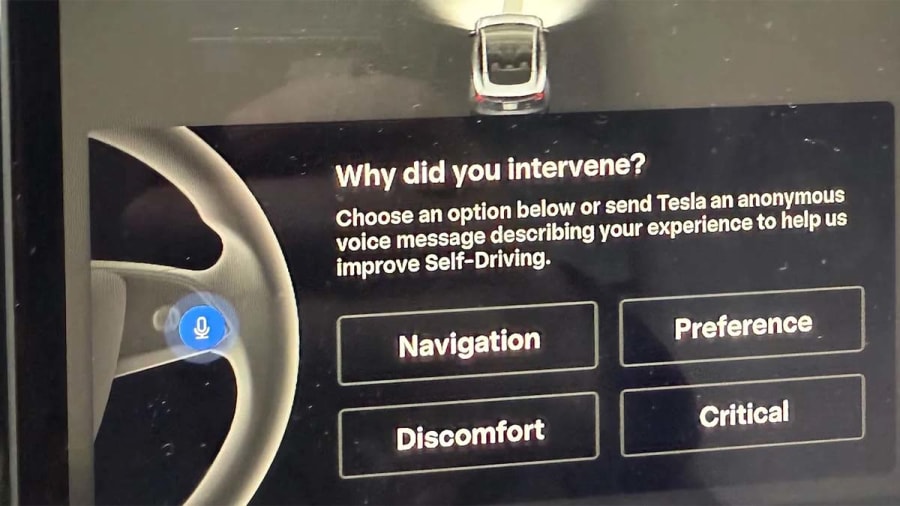 Tesla obliga ahora a explicar cada intervención de FSD: el cambio que no gusta a muchos conductores