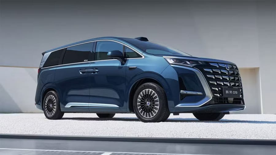 BYD Denza launches second-gen D9 with ultra-fast charging to defend MPV market share