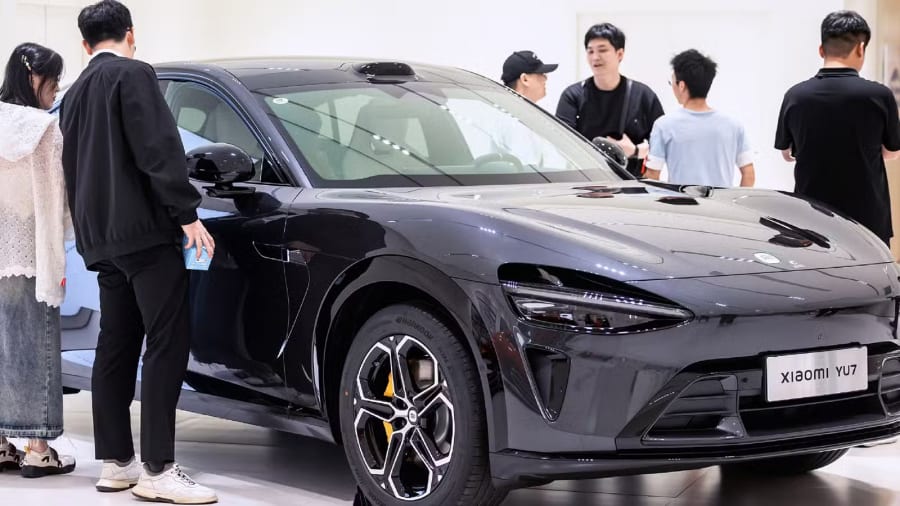 Xiaomi begins deliveries of cheaper YU7 standard edition to rival Tesla