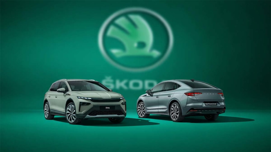 Škoda actualiza Elroq y Enyaq: más tecnología, llave digital y baterías LFP para 2026