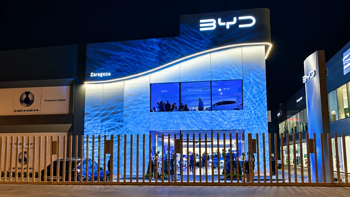 Nuevas instalaciones de BYD en Zaragoza