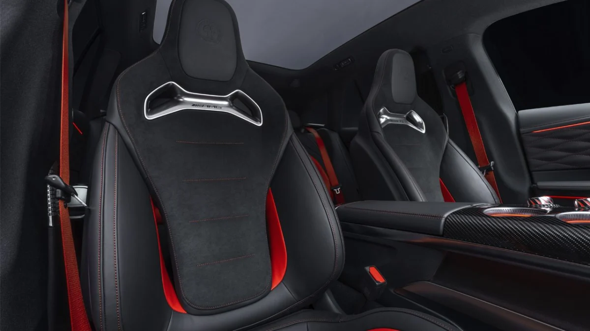 Asientos del Mercedes-AMG GT SUV eléctrico